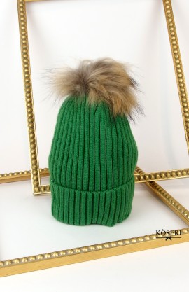 GORRO CANALE POMPON NATURAL VR